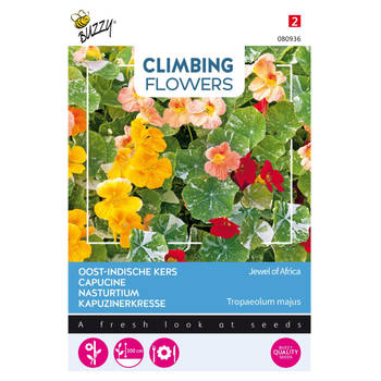 3 stuks Flowering climbers tropaeolum jewel of africa