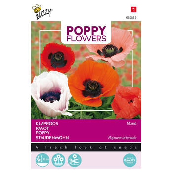 3 stuks Poppies of the world papaver orientaalse