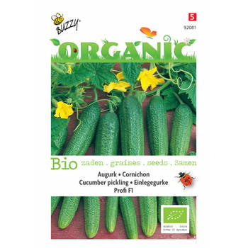 5 stuks Organic Augurk Profi F1 (Skal 14725) Tuinplus