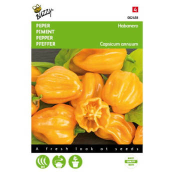 5 stuks Peper Habanero oranje Tuinplus