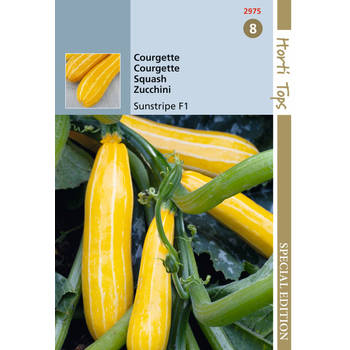Hortitops - HTS Courgette Sunstripe F1, geel