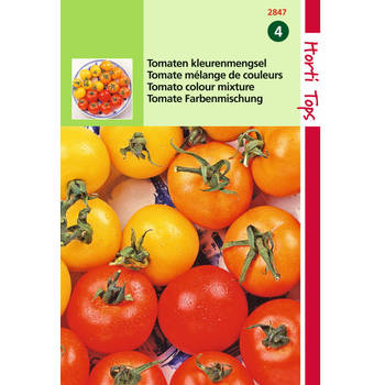 Hortitops - 2 stuks Tomaten Drie Kleuren Mengsel