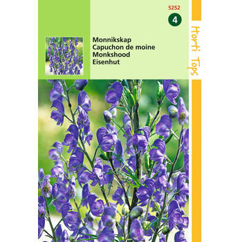 Hortitops - 2 stuks Aconitum Napellus Monnikskap