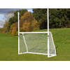 Precision voetbaldoel GAA 244 x 152 cm ABS wit 5-delig