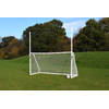 Precision voetbaldoel GAA 366 x 183 cm ABS wit 5-delig