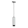 V-TAC plafondlamp VT-864 8 x 25 cm GU10 gips wit/zwart