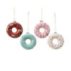 Decoris - Donut glas l2.5b8h8.5 cm multi a4 kerst