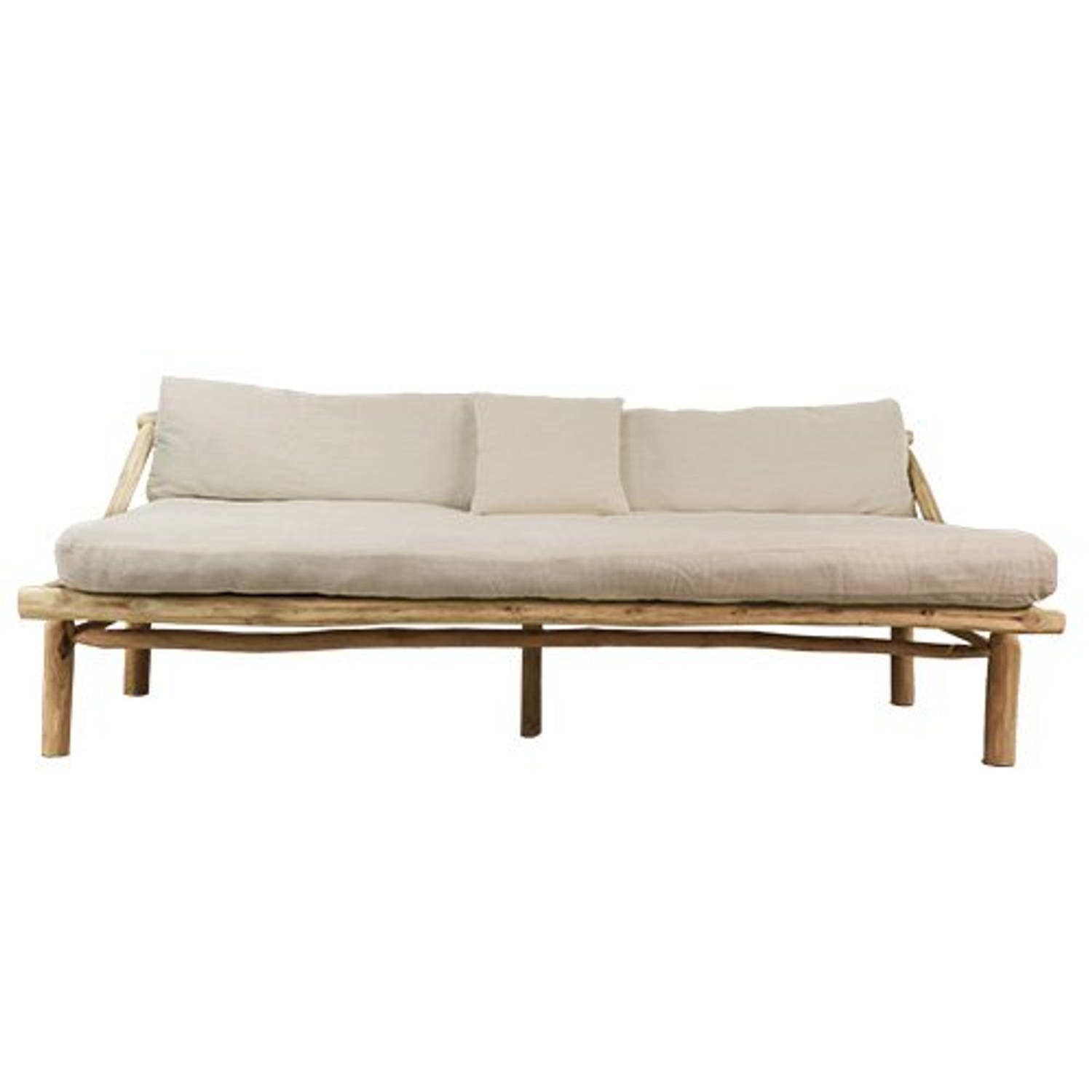 Van der Leeden Lounge sofa teak 200 cm