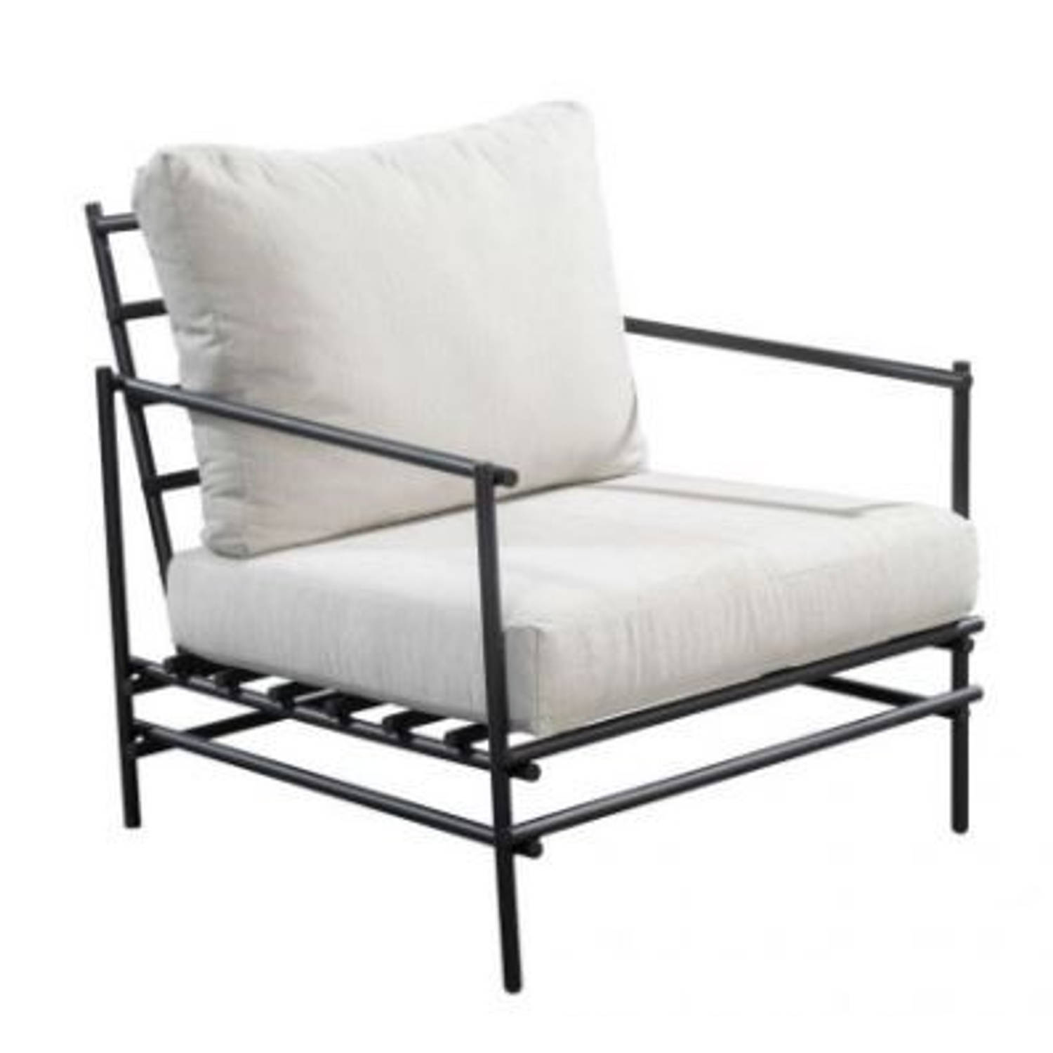 Yoi - Ki lounge chair alu dark grey