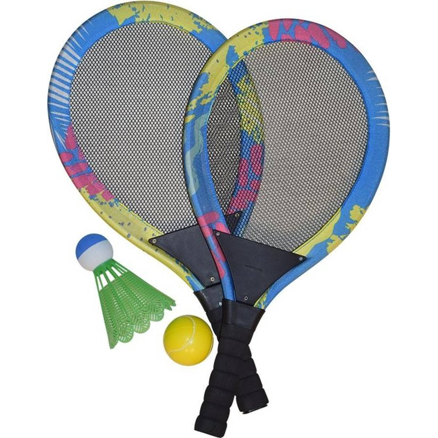 Pro Beach Beach Ball Rackets Multicolor 4-delig