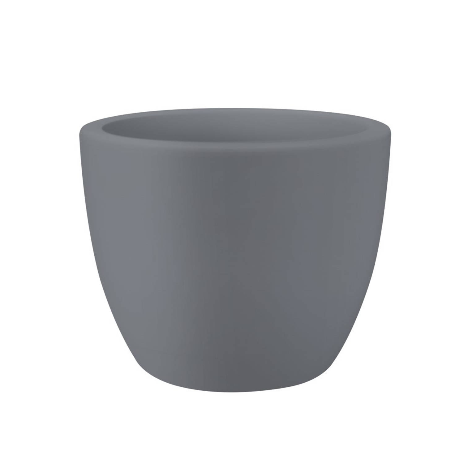 elho - Pure soft round 30 bloempot concrete binnen & buiten dia. 29 x h 23,4 cm