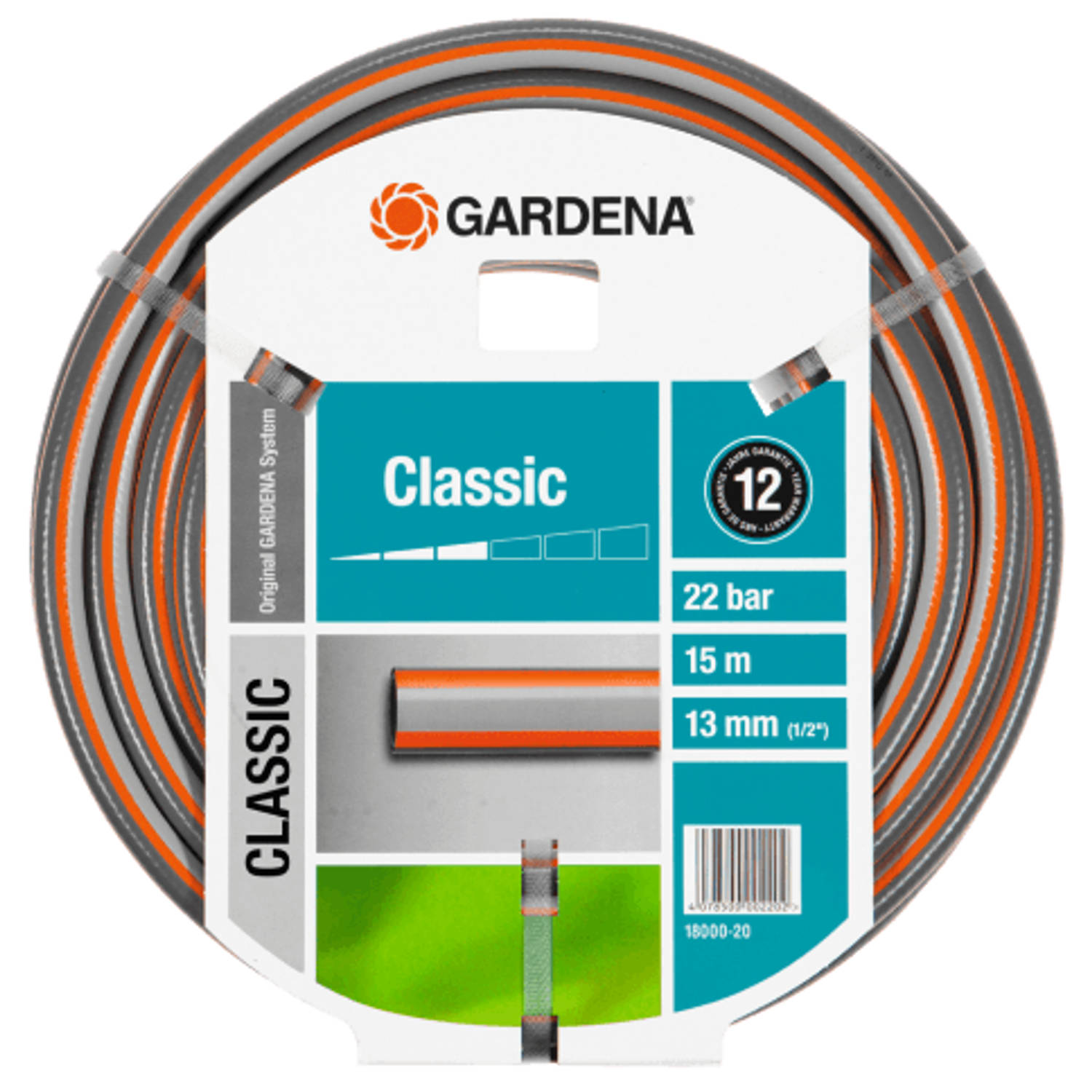 Gardena - 2 stuks Classic Slang 13 mm (1/2)