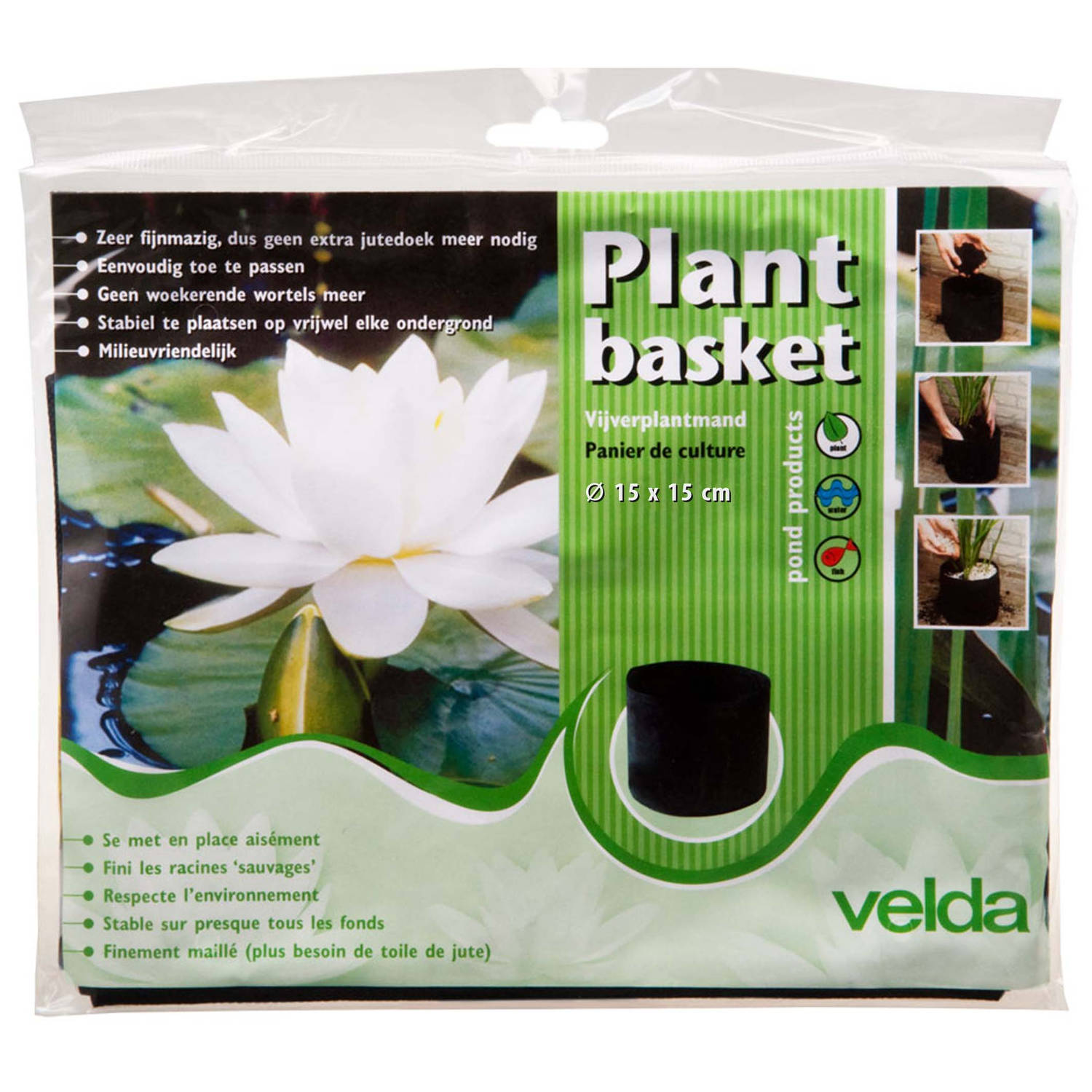 Velda - 5 stuks Plant Basket 15 cm display 50