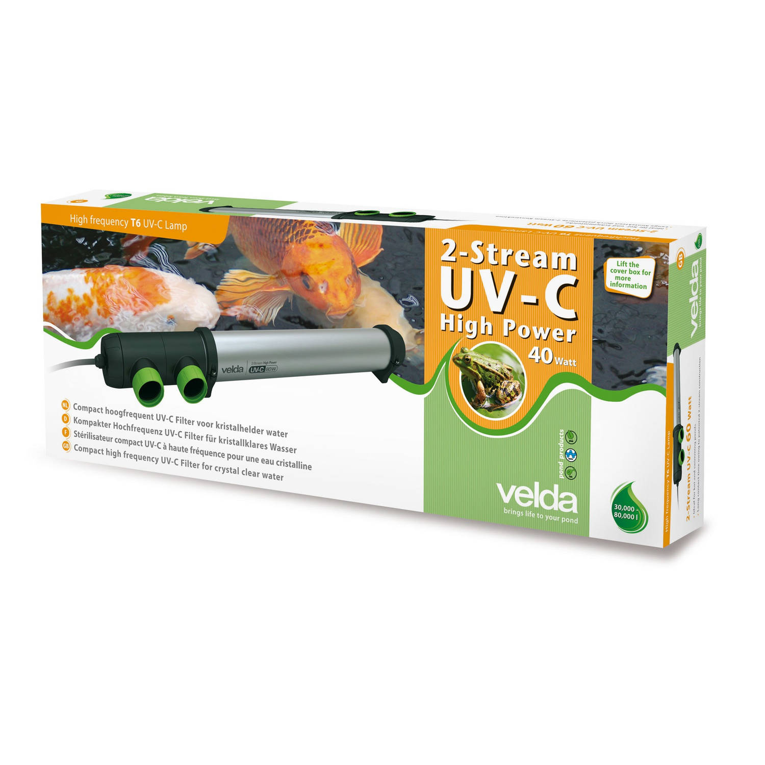 Velda - 2- Stream High Power 40 Watt UV-C Filter