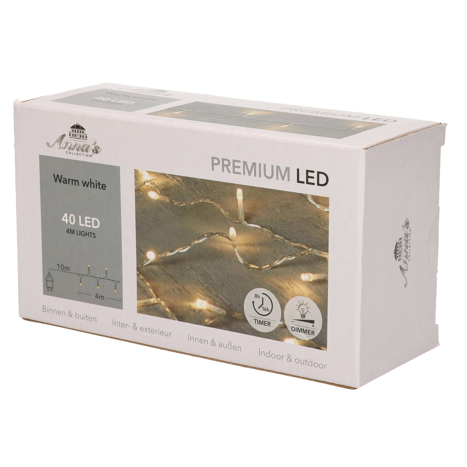 Anna's Collection Premium LED 40l-4 m warm wit