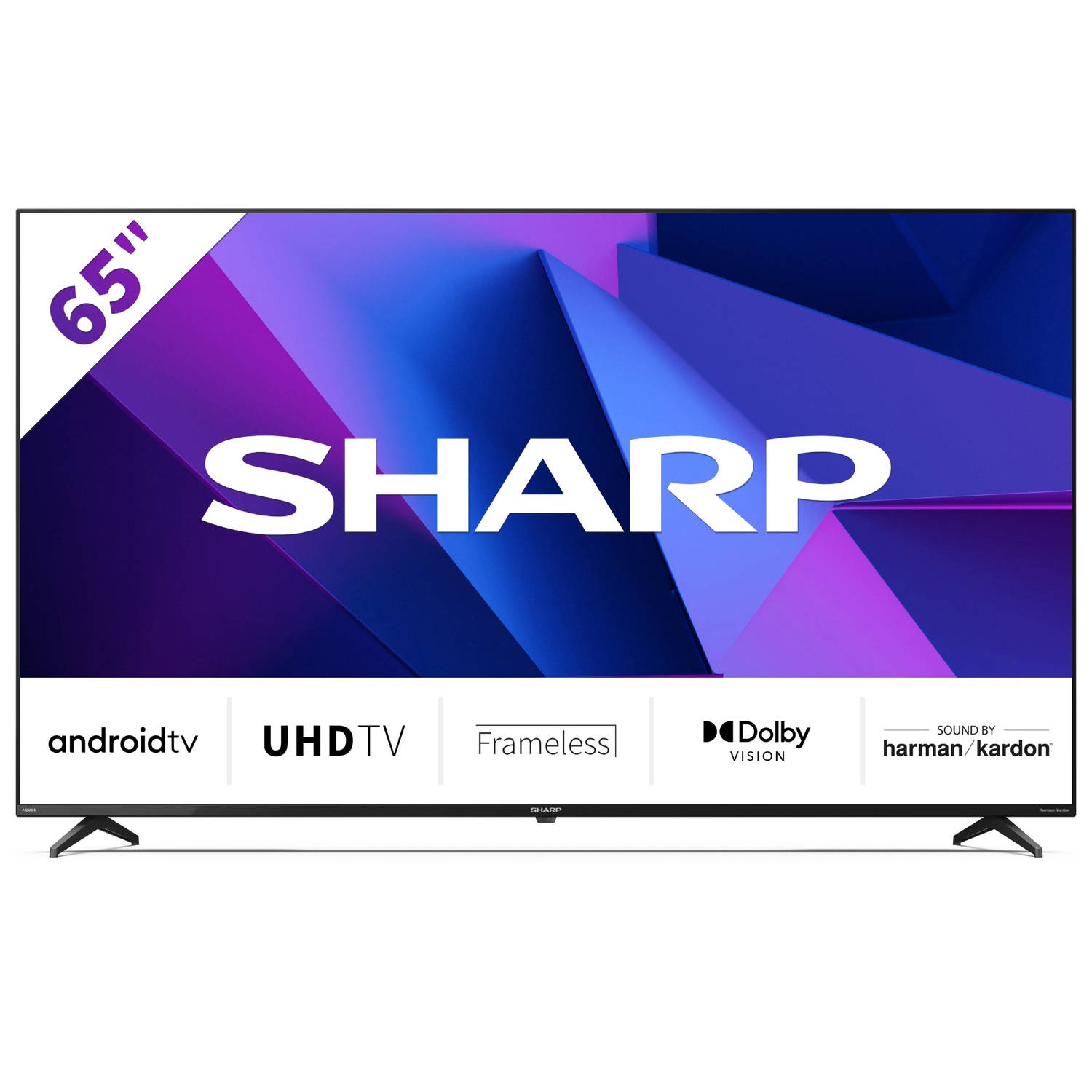 Sharp Aquos 65FN2EA - 65inch - 4K Ultra-HD - Android Smart-TV