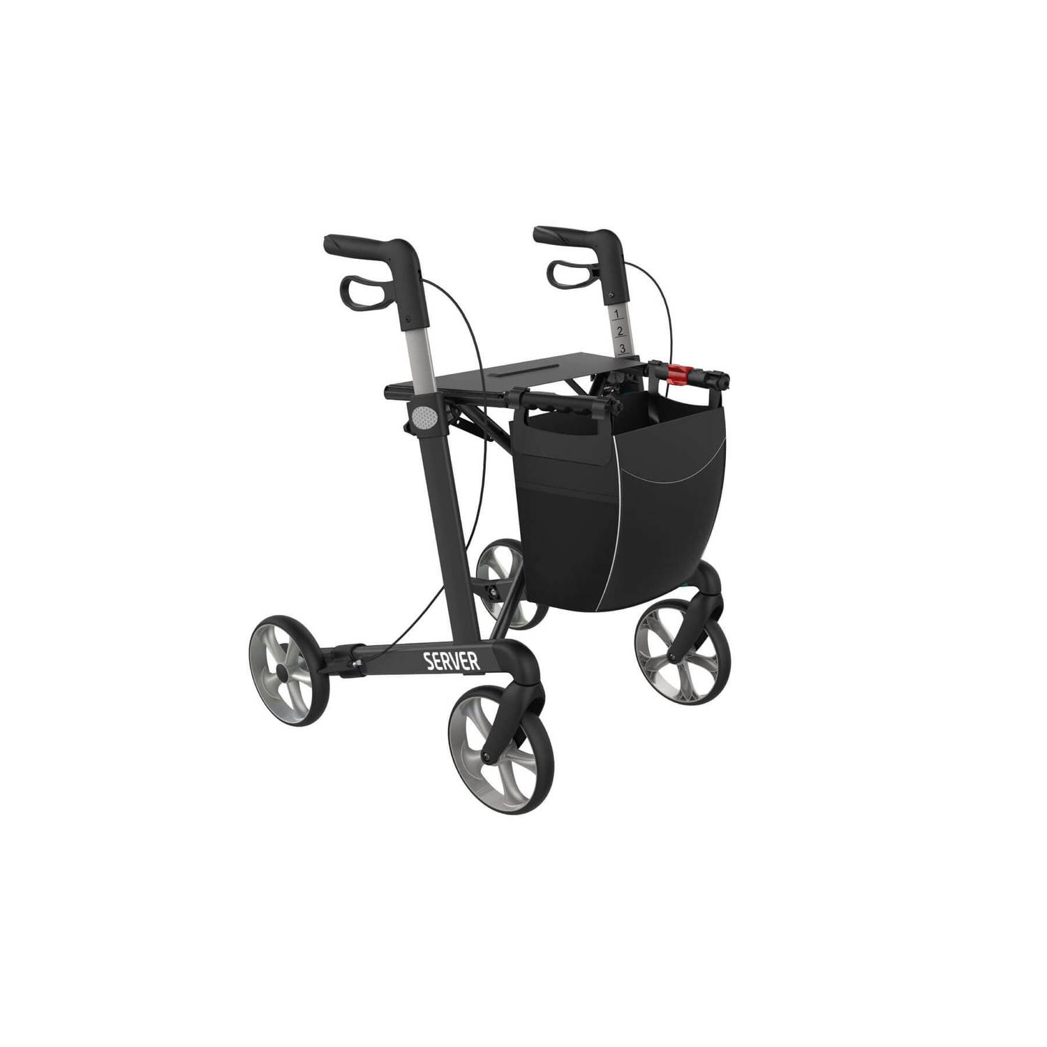 Rollator Server Lichtgewicht 7kg In 11 kleuren leverbaar!