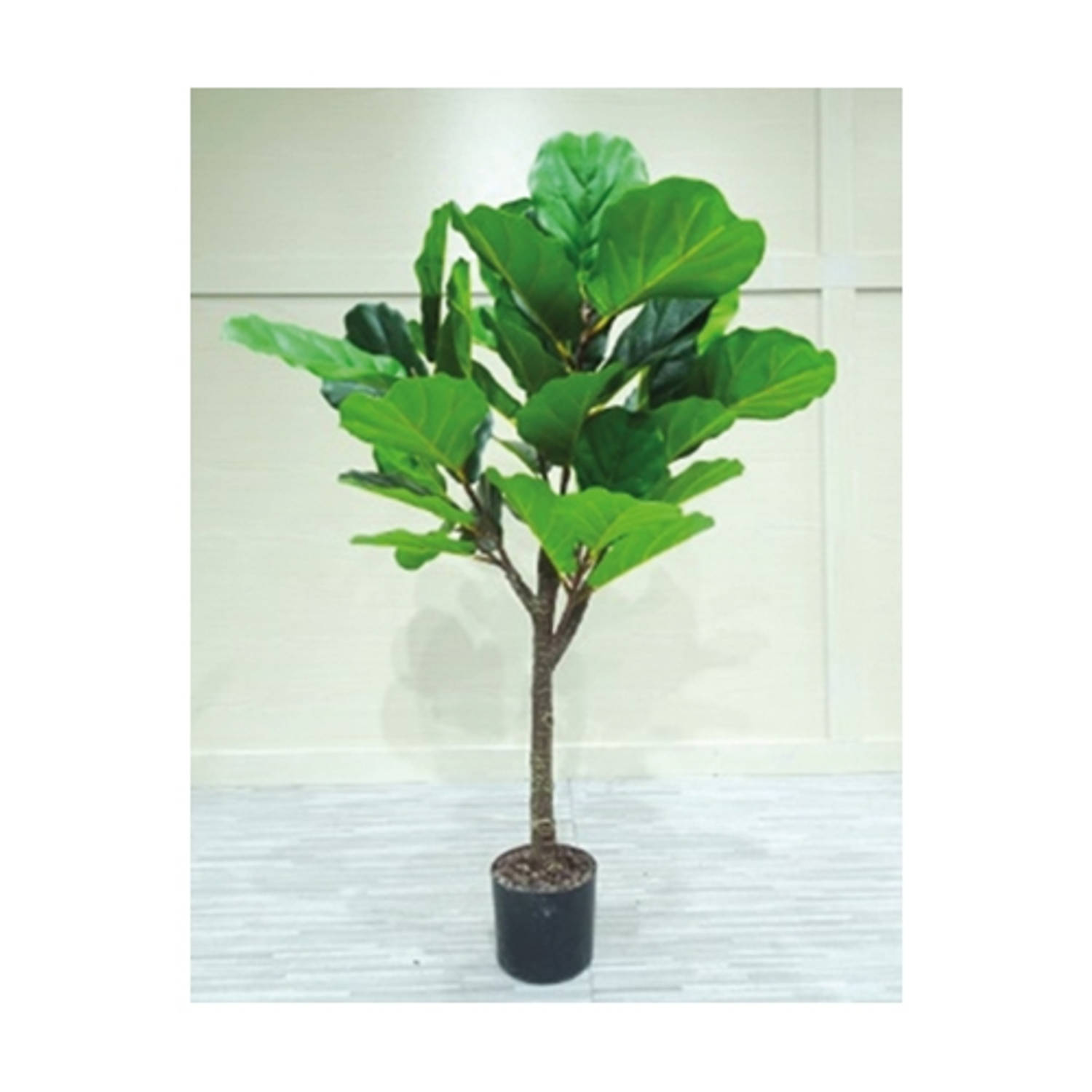 Buitengewoon de Boet Kunstplant Ficus Lyrata 100 cm