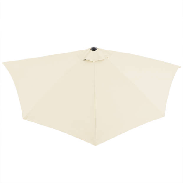 Kingsleeve- Balkon parasol, Cremè, halve parasol, muur parasol,