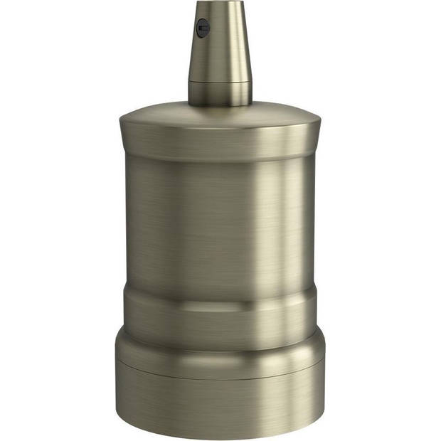 Calex lampholder E27 aluminium model peak M-035 matt bronze, max.250V-60W