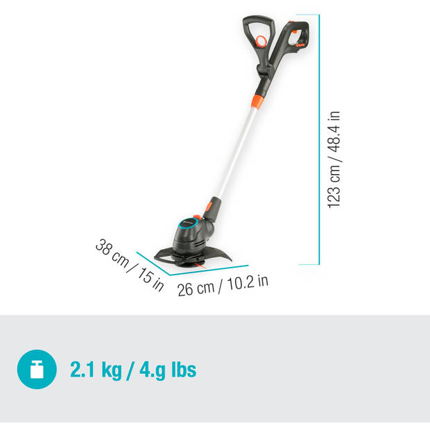 Gardena - Accutrimmer ComfortCut 23/18V P4A solo