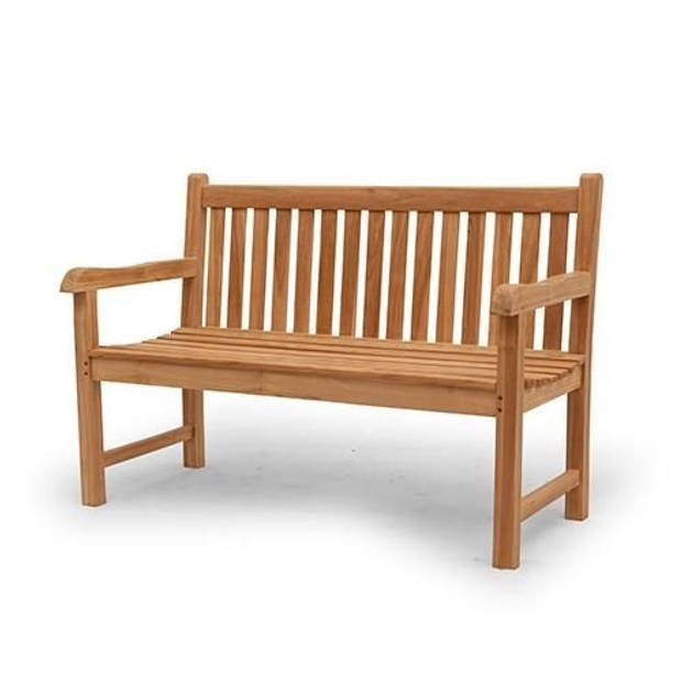 Buitengewoon de Boet - Teak Bank Windsor 200cm