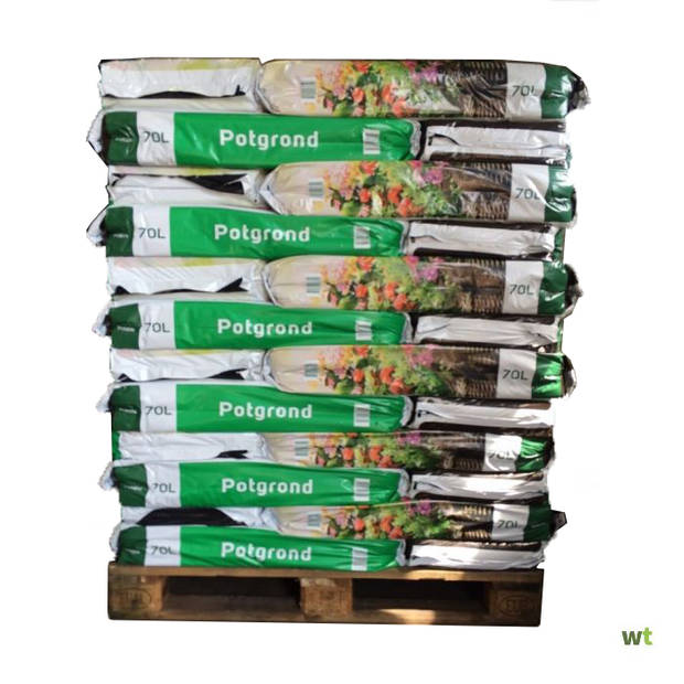 Pallet Universele potgrond 70 liter