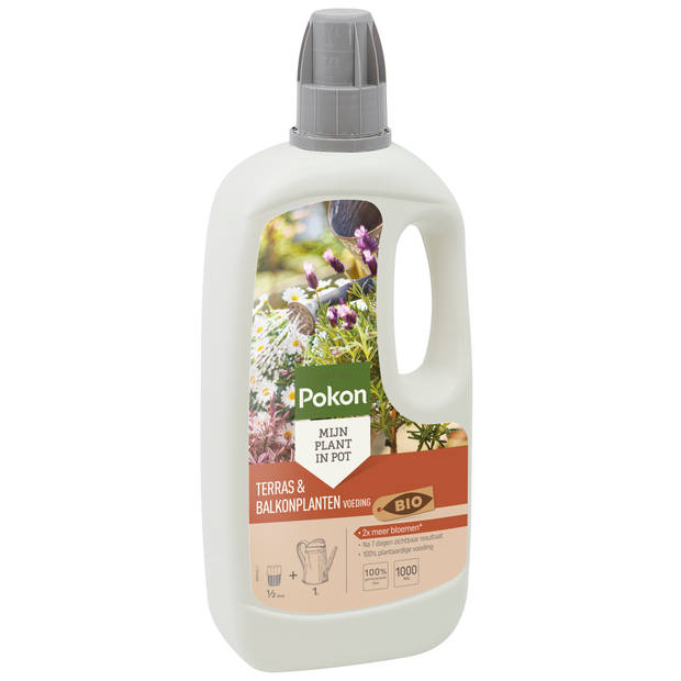 Bio Terras & Balkon planten voeding 1000ml Pokon