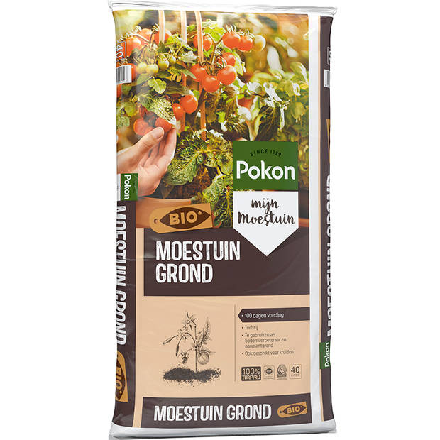 Bio moestuin grond Pokon 40 liter