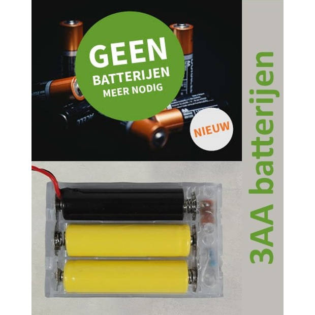 CoenBakker - 3 stuks Transformator 4,5v 4m aanloopsnoer Led Indoor