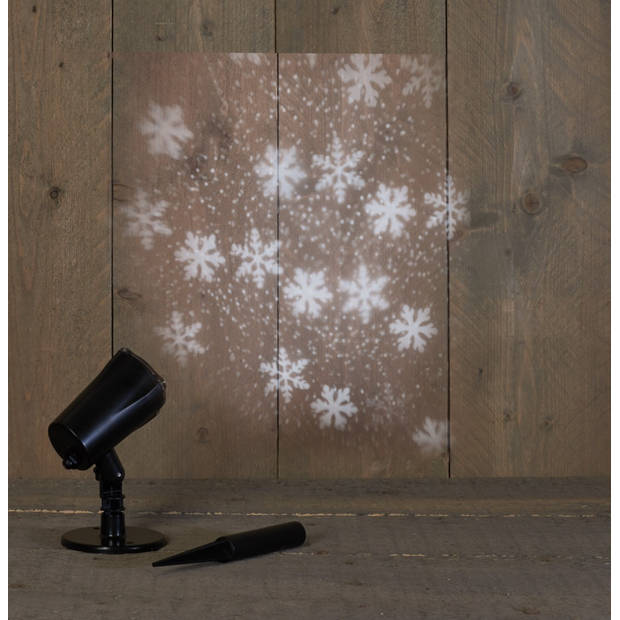 Anna's Collection - Snowflake Projector Outdoor Led White 5M Lead Cable With Sti