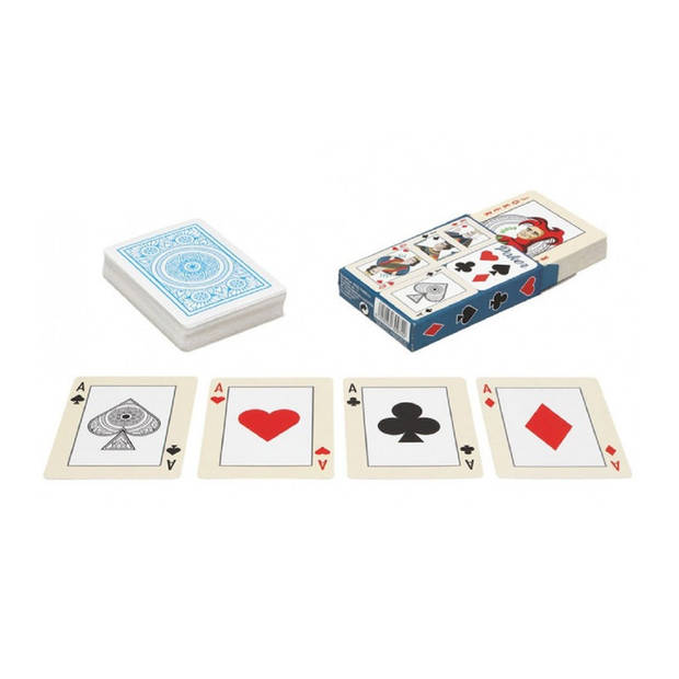 Poker/kaartspel speelkaarten 1 pakje Engelstalig - Kaartspel