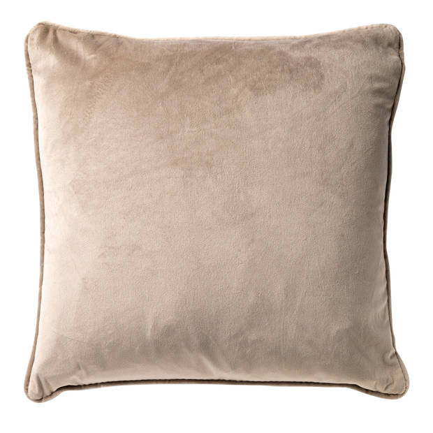 Dutch Decor - FINNA - Kussenhoes 45x45 cm 100% gerecycled polyester - Eco Line collectie - Pumice Stone - beige