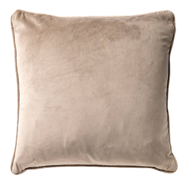 Dutch Decor - FINNA - Sierkussen 45x45 cm met kussenhoes van 100% gerecycled polyester - Eco Line collectie - Pumice Sto