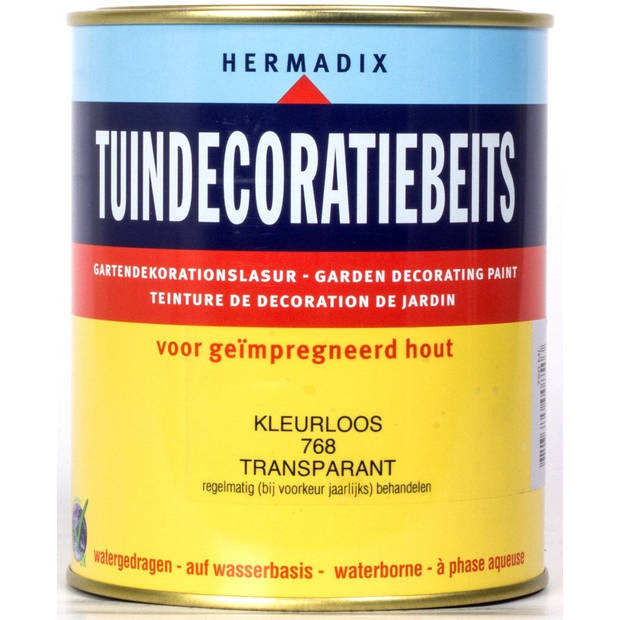 Hermadix - Tuindecoratiebeits 768 kleurloos 750 ml