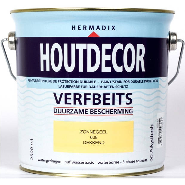 Hermadix - Houtdecor 608 zonnegeel 2500 ml