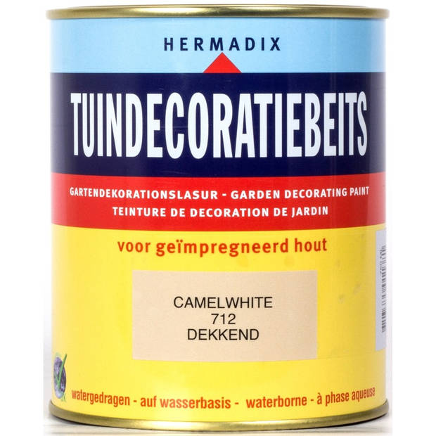 Hermadix - Tuindecoratiebeits 712 camelwhite 750 ml