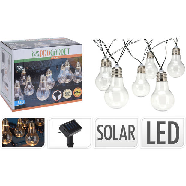 Feestverlichting solar lamp IV