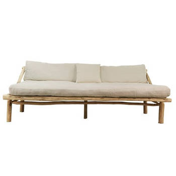 Van der Leeden - Lounge sofa teak 200 cm