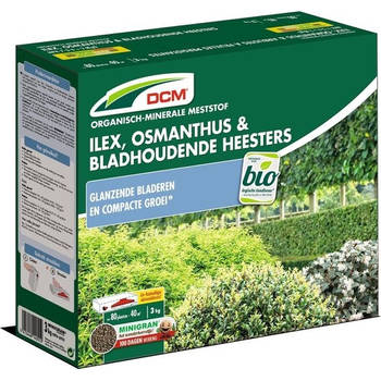 Meststof ilex, osmanthus & bladhoudende heesters 3 kg