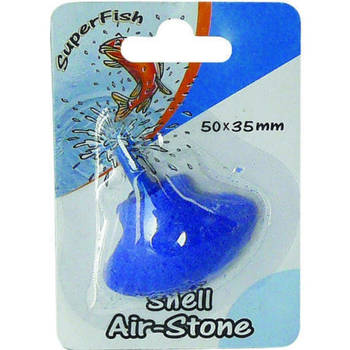 SuperFish - 5 stuks Air-Stone schelp 50 x 35 mm