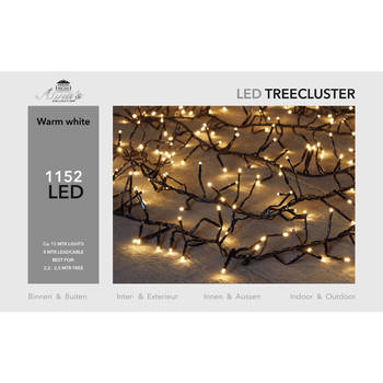 Anna's Collection - 2,2-2,5m treecluster 15m/1152led warm wit Anna's collection