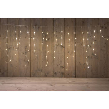 Anna's Collection - ICICLE LIGHTS 180L 360X70CM LED WARM WIT 36 STRENG 3/5/7/3/5/7 5M TRANSPARANT AANLOOPSNOER 4.5V/I...