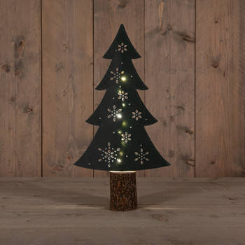 Anna's Collection - B.O. Paper Tree Green 41 cm 10Led Warm White 2Xaa