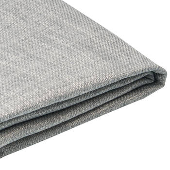 Beliani FITOU - Bekleding voor bedframe-Grijs-Polyester