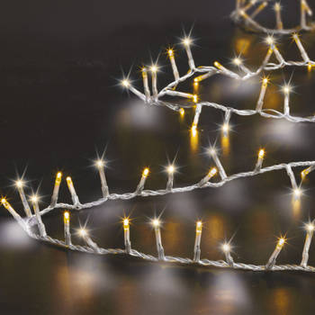 Feeric lights and christmas clusterlichtjes helder wit -1875cm -750 leds - Kerstverlichting kerstboom