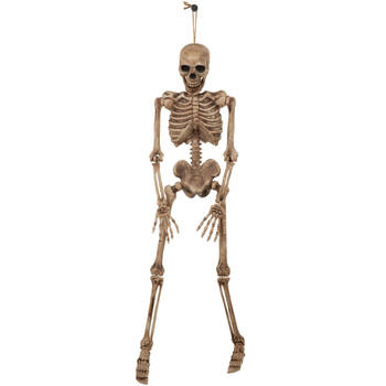 Rubies Horror/Halloween decoratie skelet/geraamte pop - hangend - 106 cm - Halloween poppen