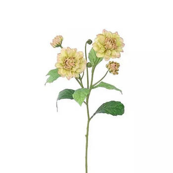 Buitengewoon de Boet - Dahlia Tak Groen/Paars 61 cm kunstplant