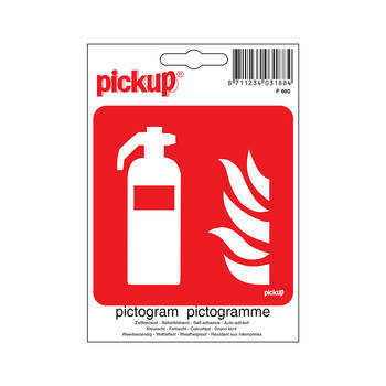 Pickup - Pictogram 10x10cm Brandblusapparaat