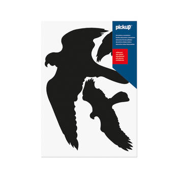 Pickup - Vogels zwart sticker